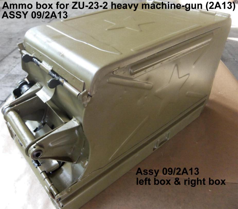 ammunition box for ZU-23-2 23x152 mm